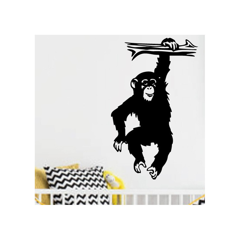 Sticker Le pochoir de l'armée des 12 singes - Stickerboutik