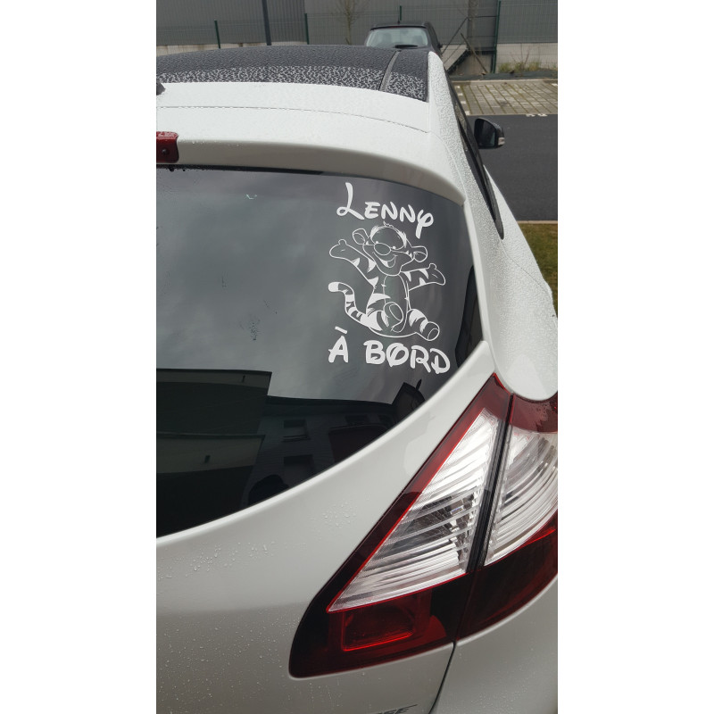Sticker Bébé à Bord Peugeot - Makrea Stickers